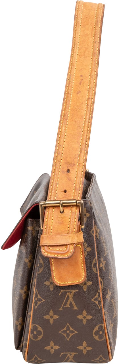 Louis Vuitton Louis Vuitton Canvas Monogram Viva Cite GM Handbag Bruin