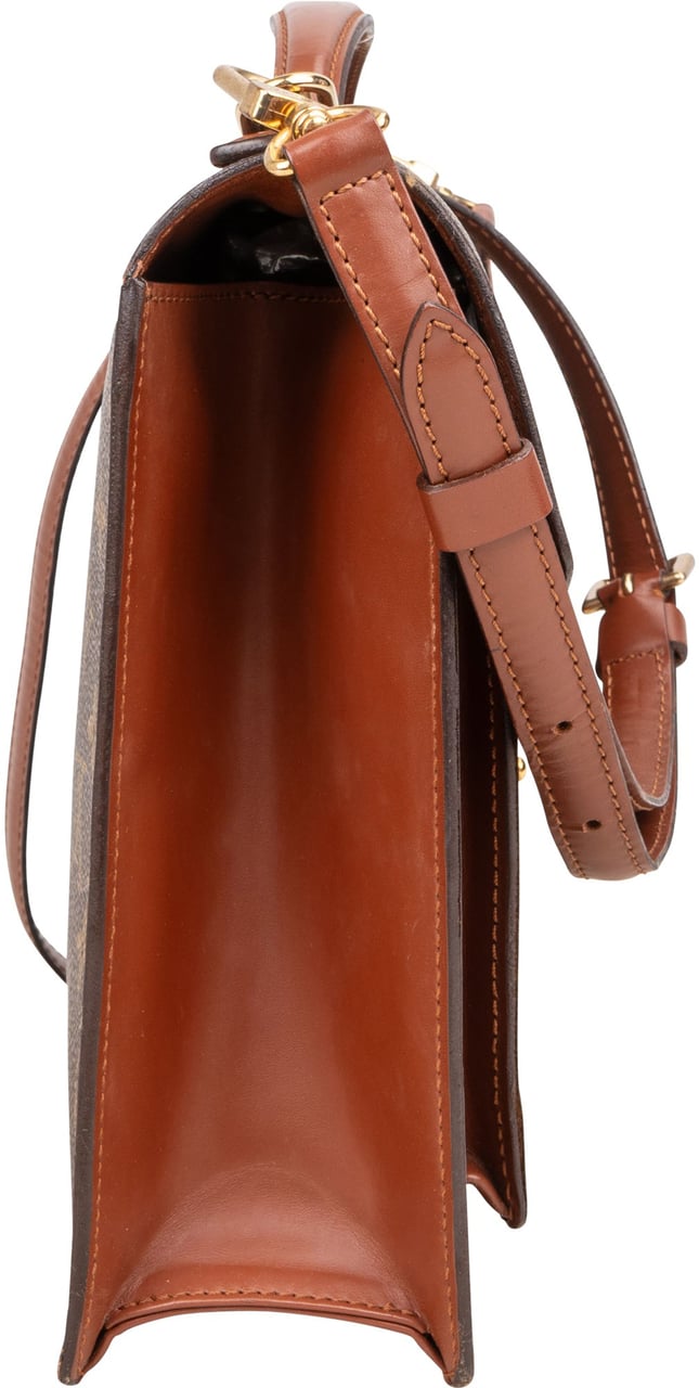 Louis Vuitton Louis Vuitton Canvas Monogram Monceau Handbag Bruin