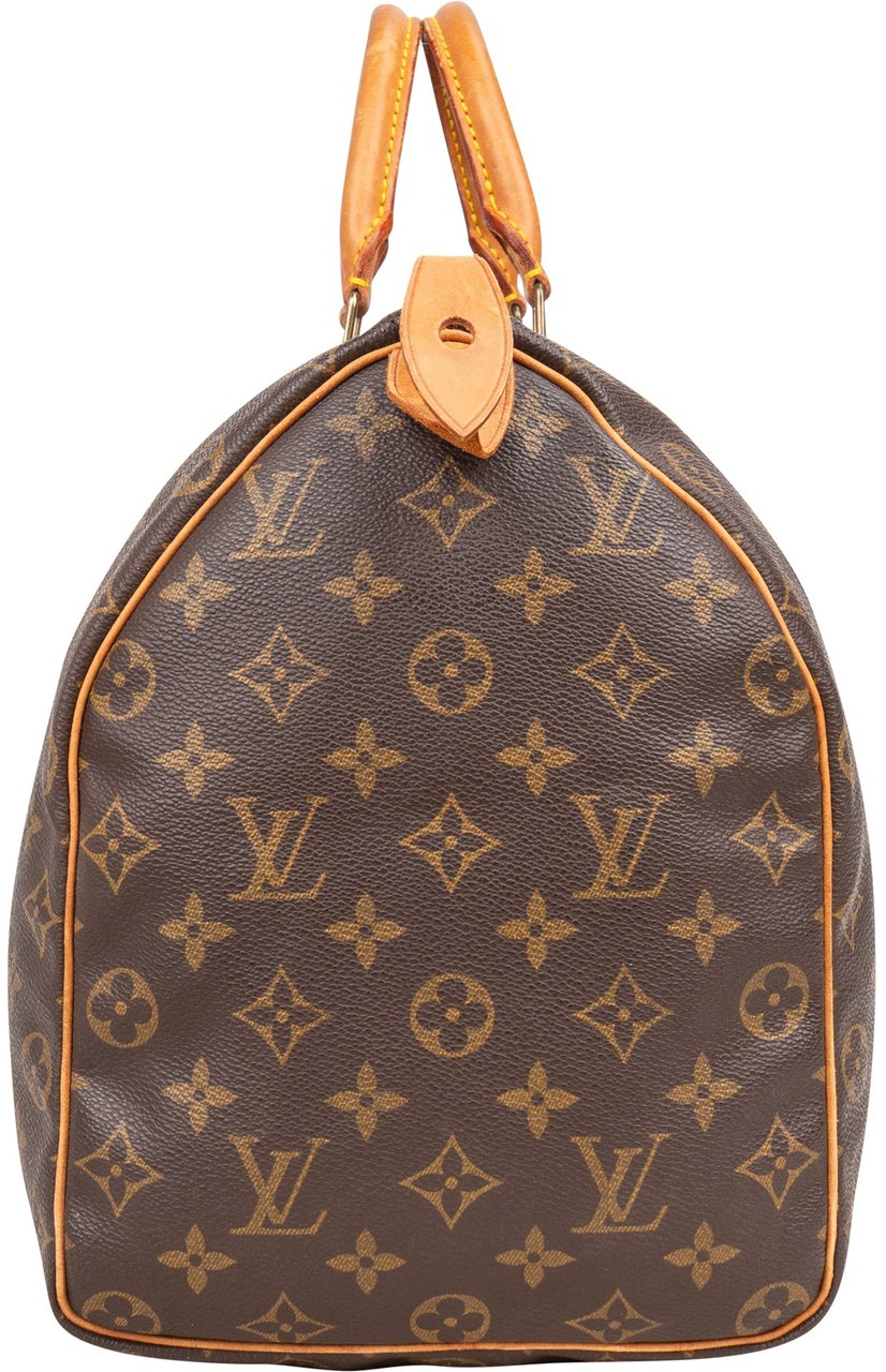 Louis Vuitton Louis Vuitton Canvas Monogram Speedy 40 Handbag Bruin