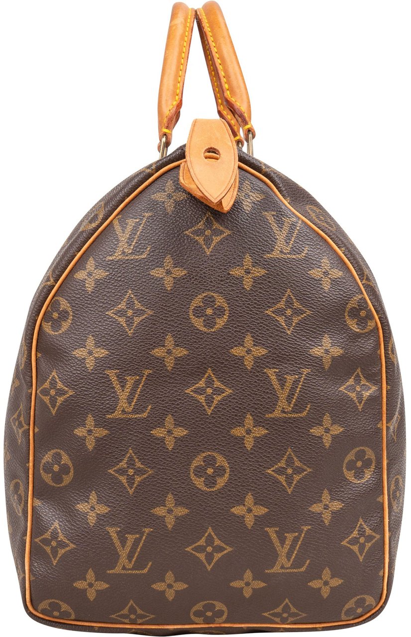 Louis Vuitton Louis Vuitton Canvas Monogram Speedy 40 Handbag Bruin