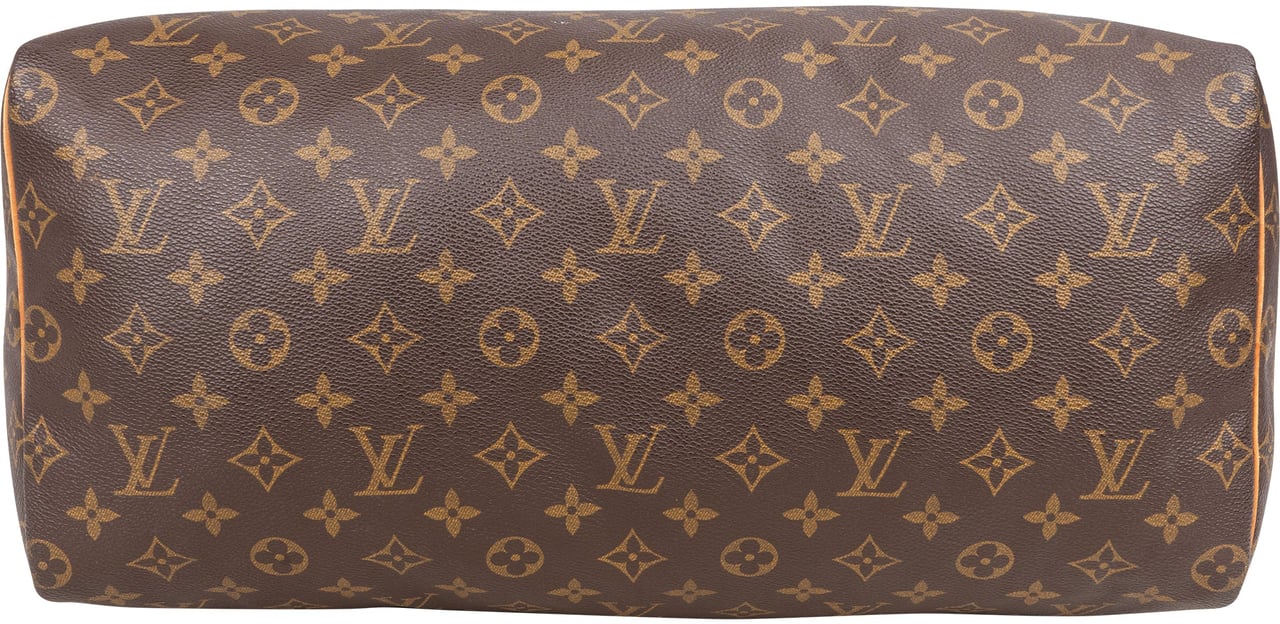 Louis Vuitton Louis Vuitton Canvas Monogram Speedy 40 Handbag Bruin