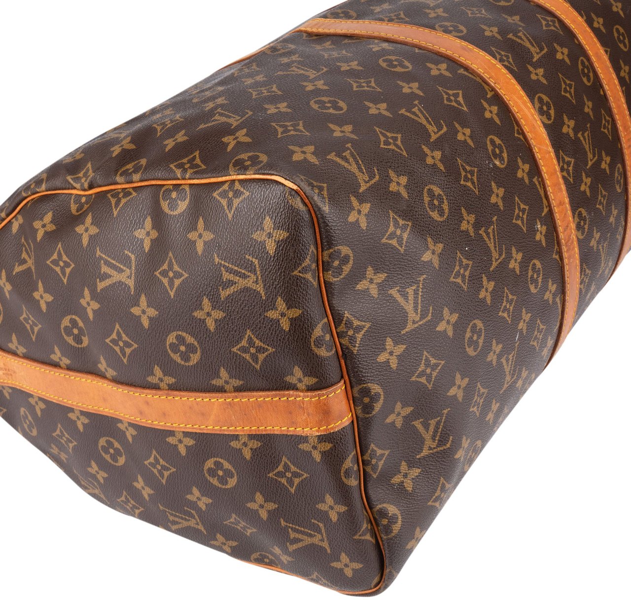 Louis Vuitton Louis Vuitton Canvas Monogram Keepall 55 Bandouliere Bruin