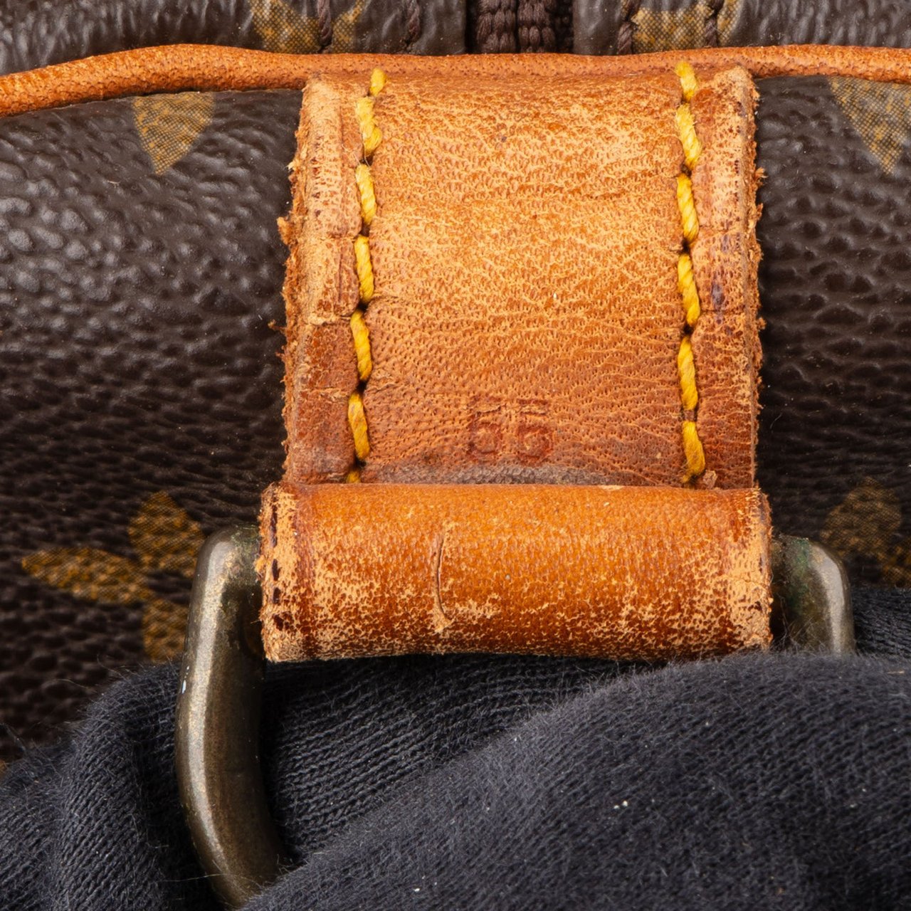 Louis Vuitton Louis Vuitton Canvas Monogram Keepall 55 Bandouliere Bruin