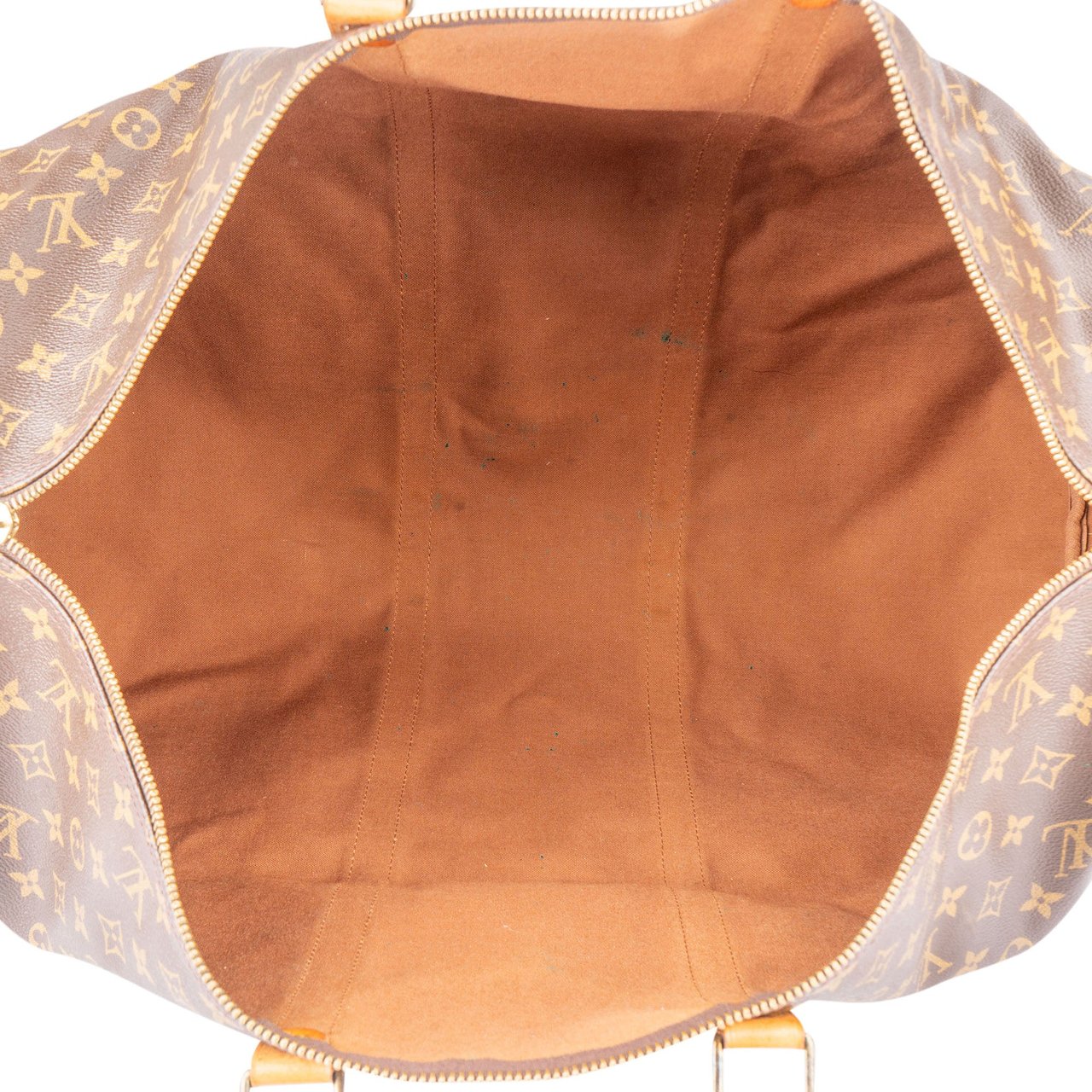 Louis Vuitton Louis Vuitton Canvas Monogram Keepall 60 Bandouliere Bruin