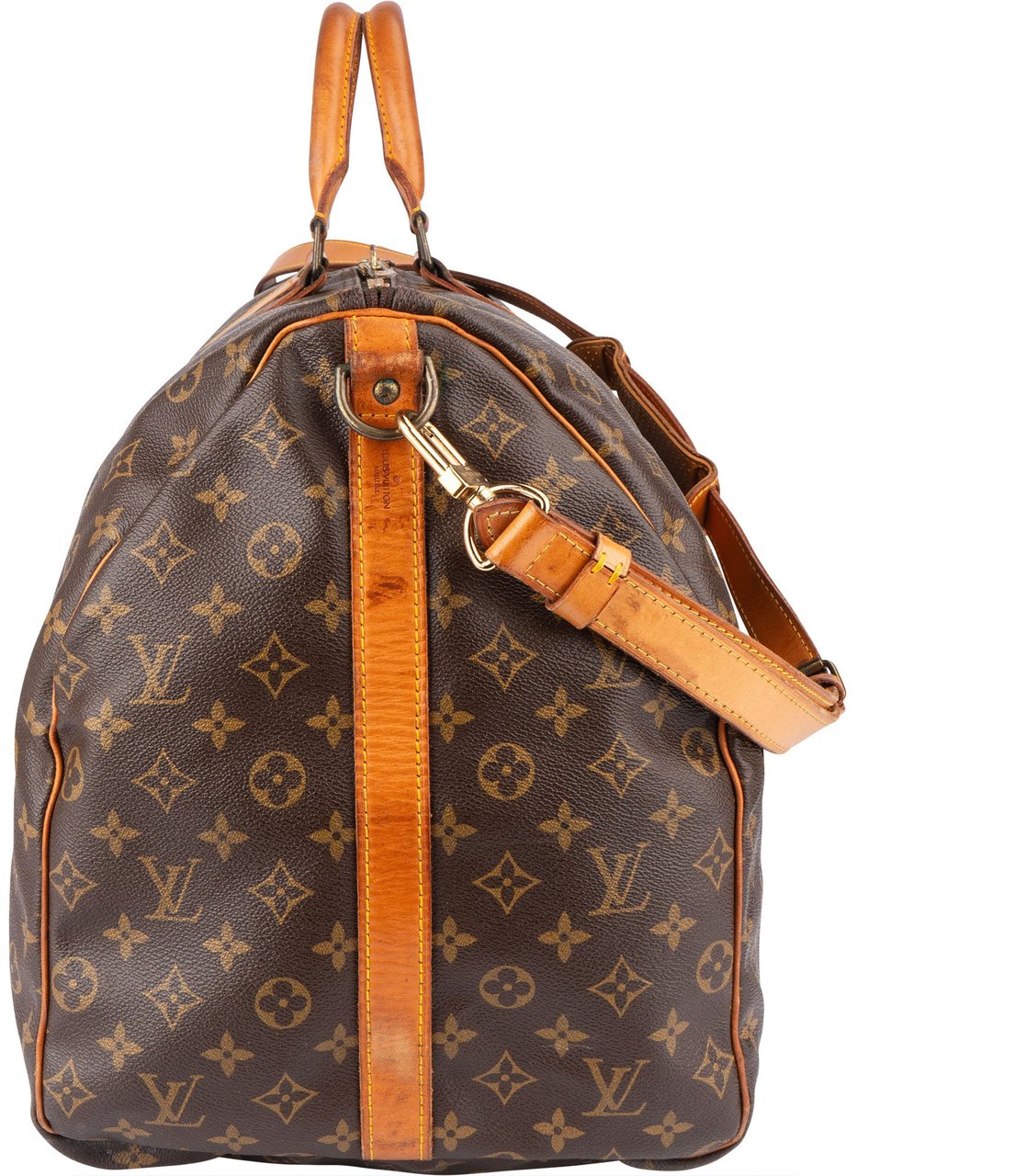 Louis Vuitton Louis Vuitton Canvas Monogram Keepall 60 Bandouliere Bruin