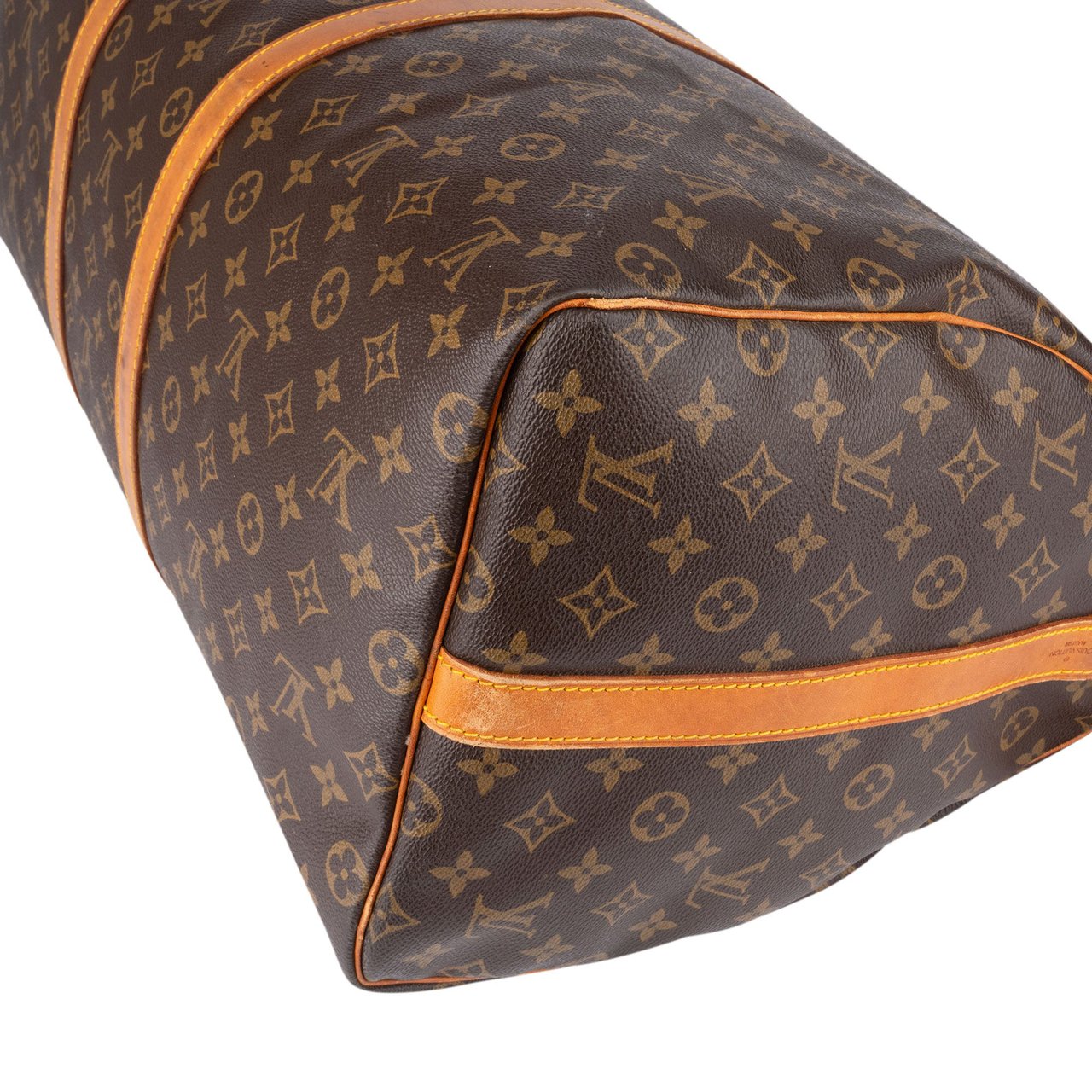 Louis Vuitton Louis Vuitton Canvas Monogram Keepall 55 Bandouliere Bruin