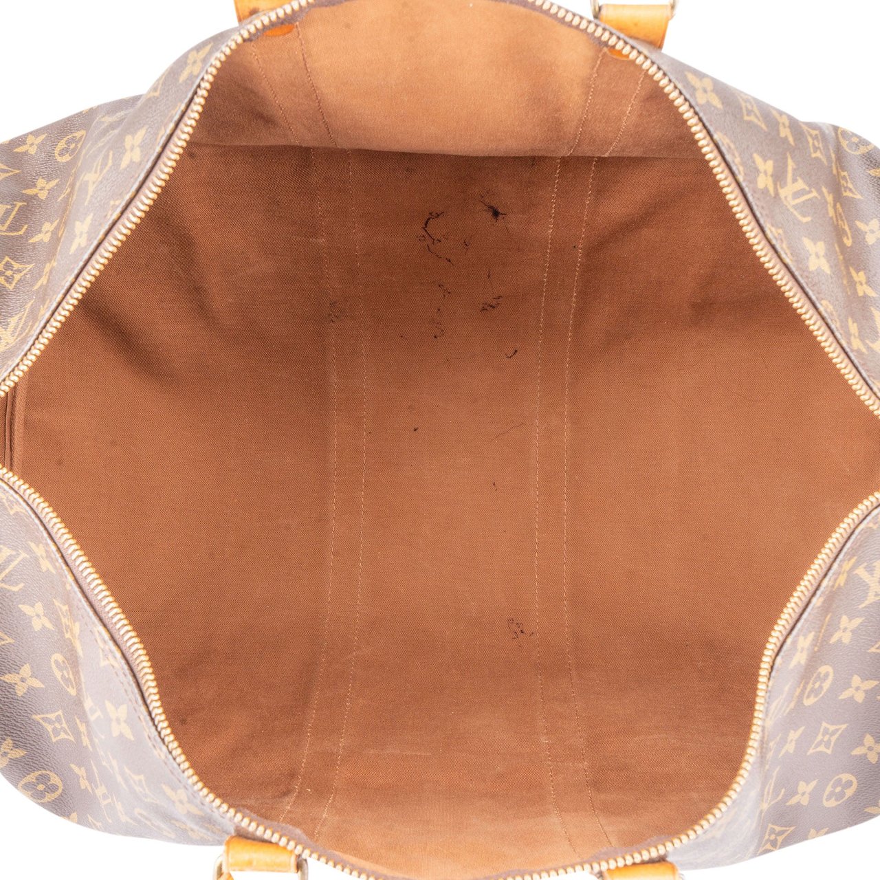 Louis Vuitton Louis Vuitton Canvas Monogram Keepall 55 Bandouliere Bruin