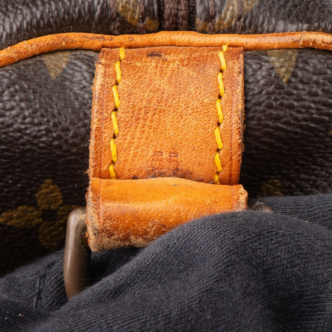 Louis Vuitton Louis Vuitton Canvas Monogram Keepall 55 Bandouliere Bruin