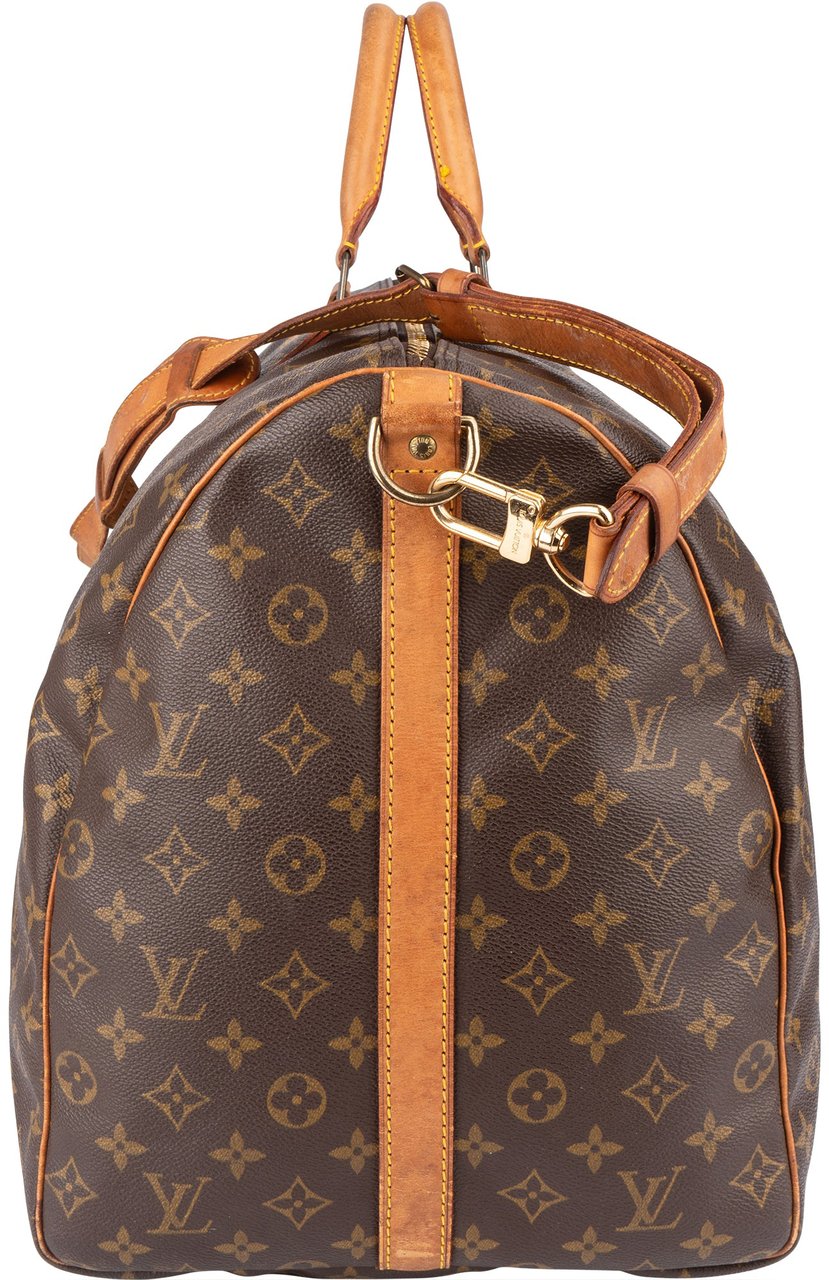 Louis Vuitton Louis Vuitton Canvas Monogram Keepall 60 Bandouliere Bruin