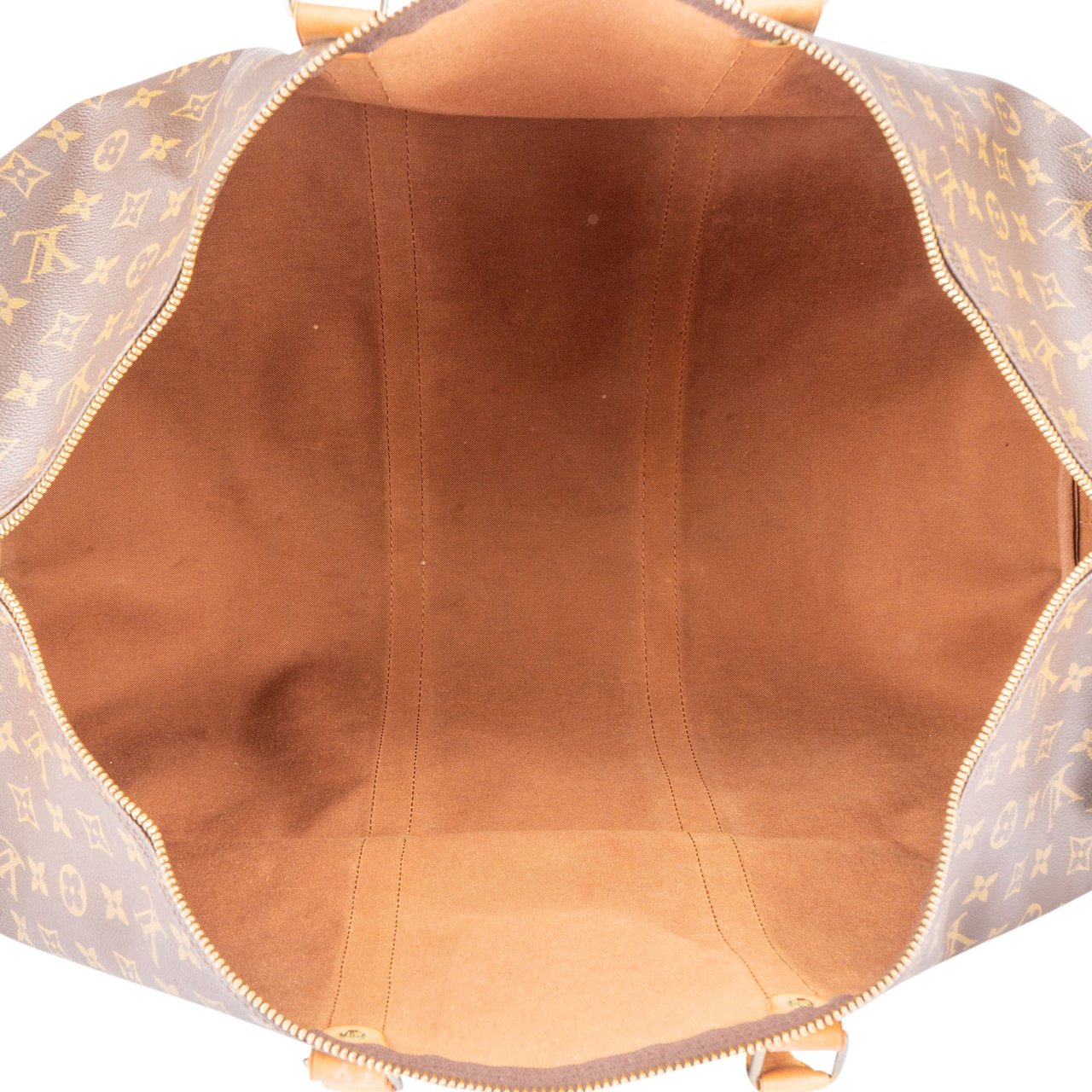 Louis Vuitton Louis Vuitton Canvas Monogram Keepall 60 Bandouliere Bruin