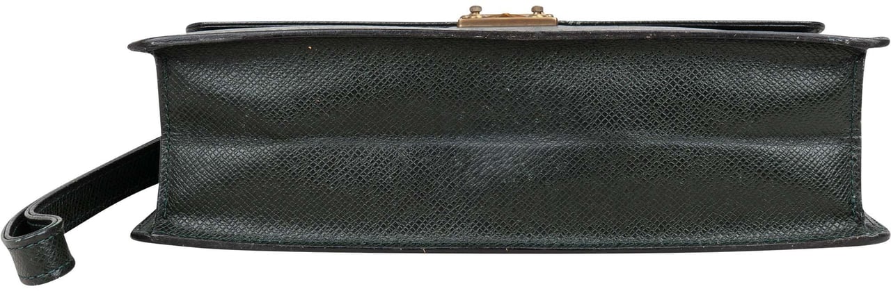 Louis Vuitton Green Taiga Leather Kourad Clutch Divers