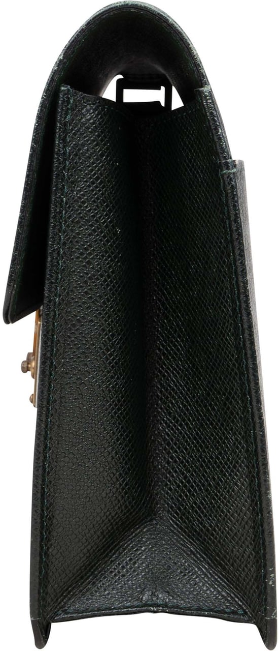 Louis Vuitton Green Taiga Leather Kourad Clutch Divers