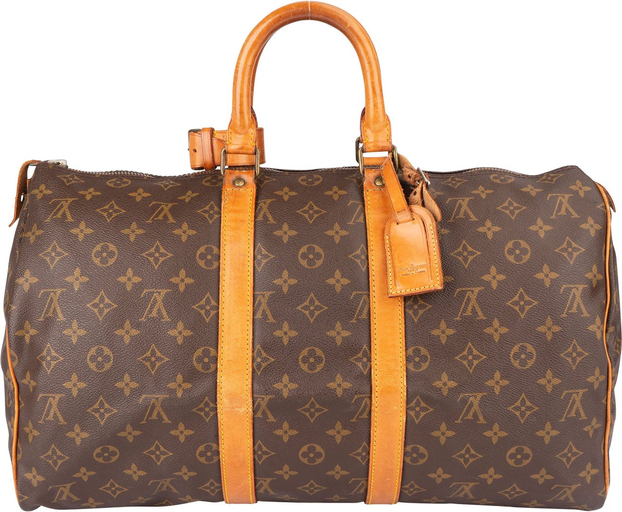 Louis Vuitton Louis Vuitton Canvas Monogram Keepall 45 Bruin