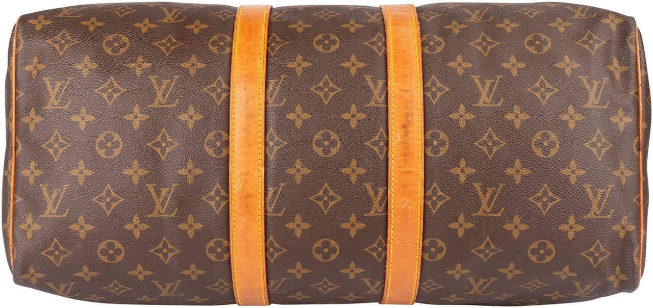 Louis Vuitton Louis Vuitton Canvas Monogram Keepall 45 Bruin