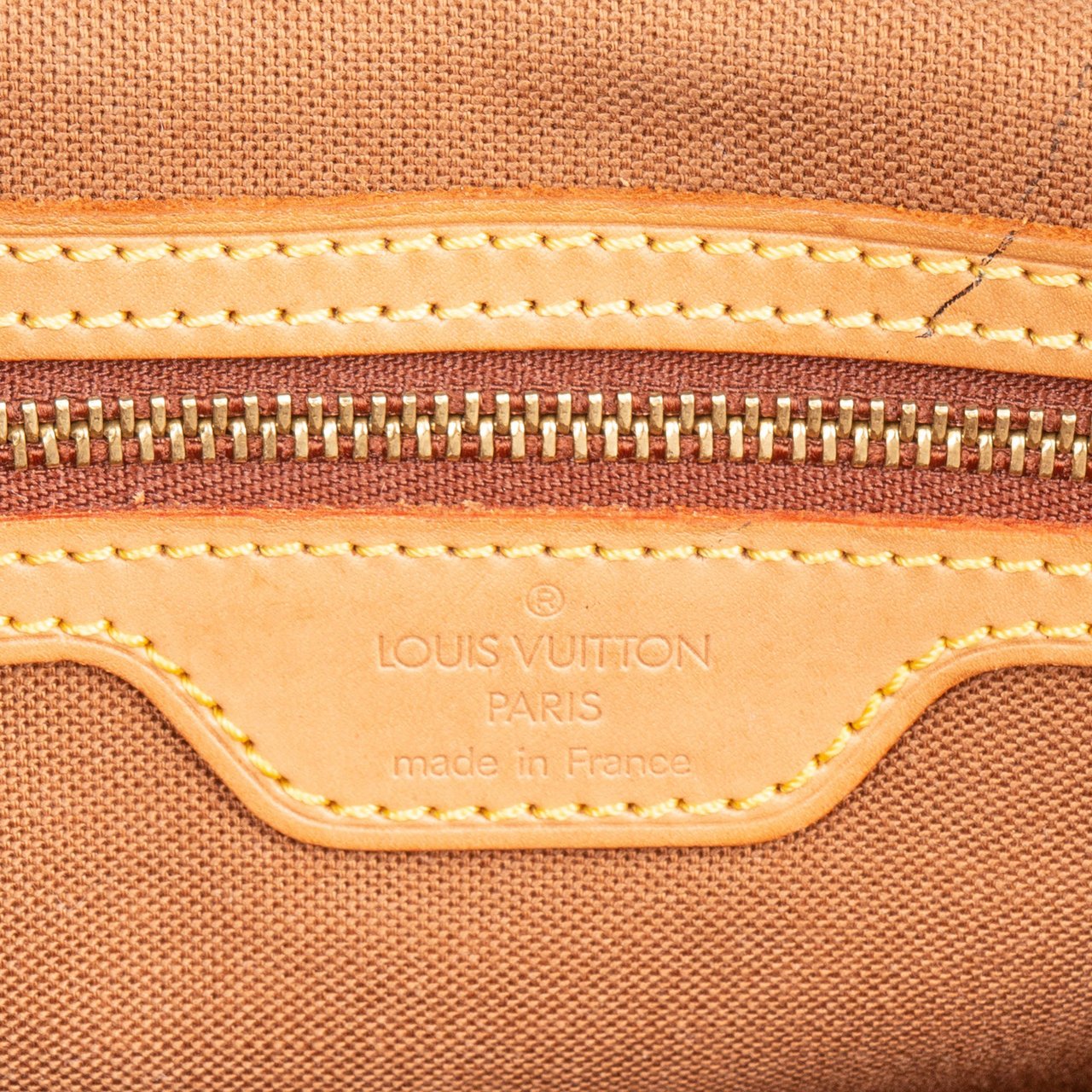 Louis Vuitton Louis Vuitton Canvas Monogram Looping PM Handbag Bruin