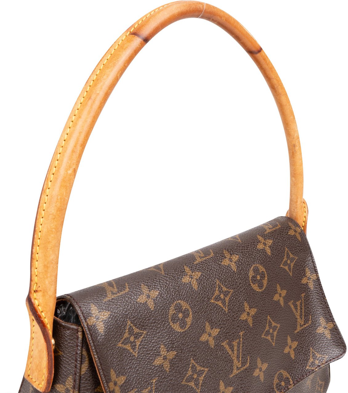 Louis Vuitton Louis Vuitton Canvas Monogram Looping PM Handbag Bruin