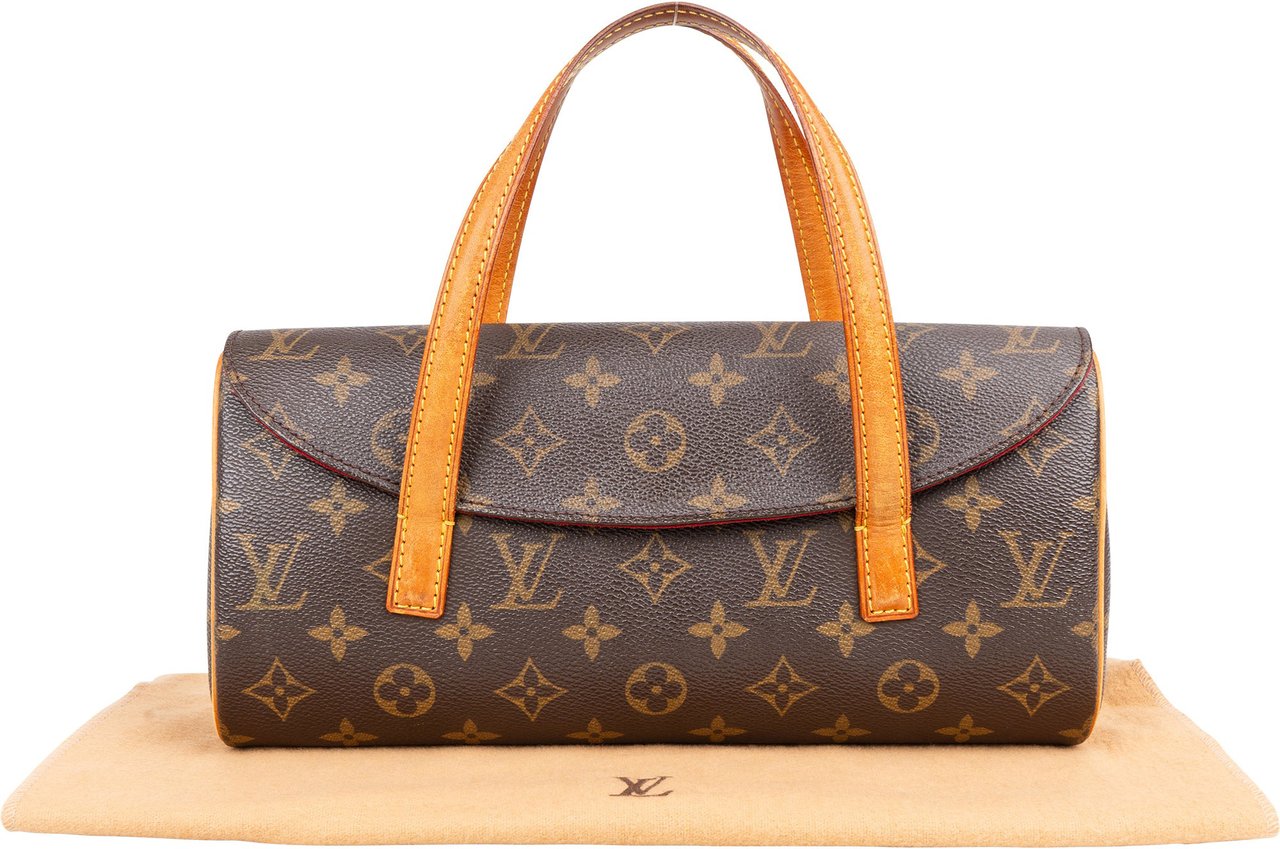 Louis Vuitton Louis Vuitton Canvas Monogram Sonatine Handbag Bruin