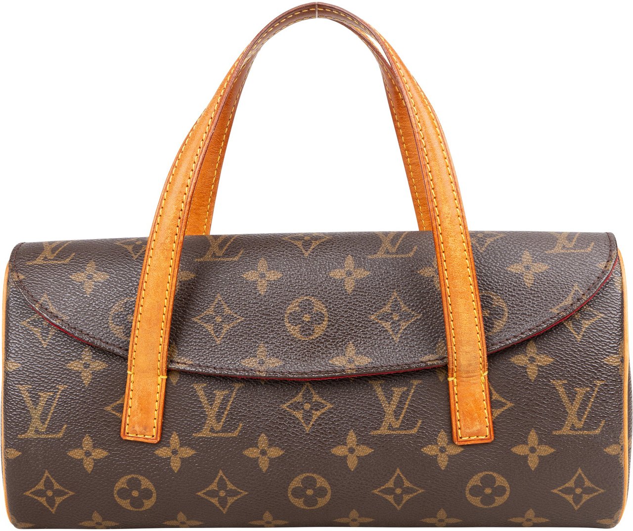 Louis Vuitton Louis Vuitton Canvas Monogram Sonatine Handbag Bruin