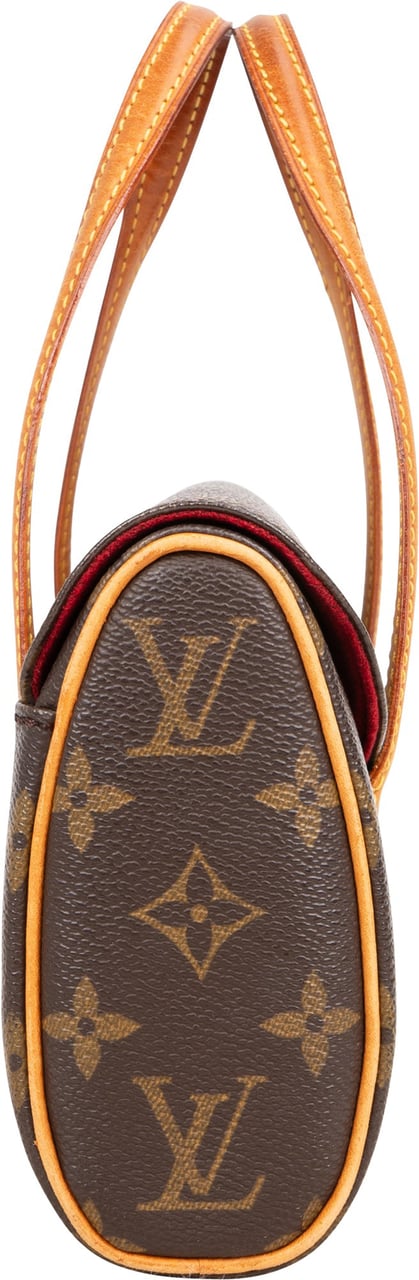 Louis Vuitton Louis Vuitton Canvas Monogram Sonatine Handbag Bruin