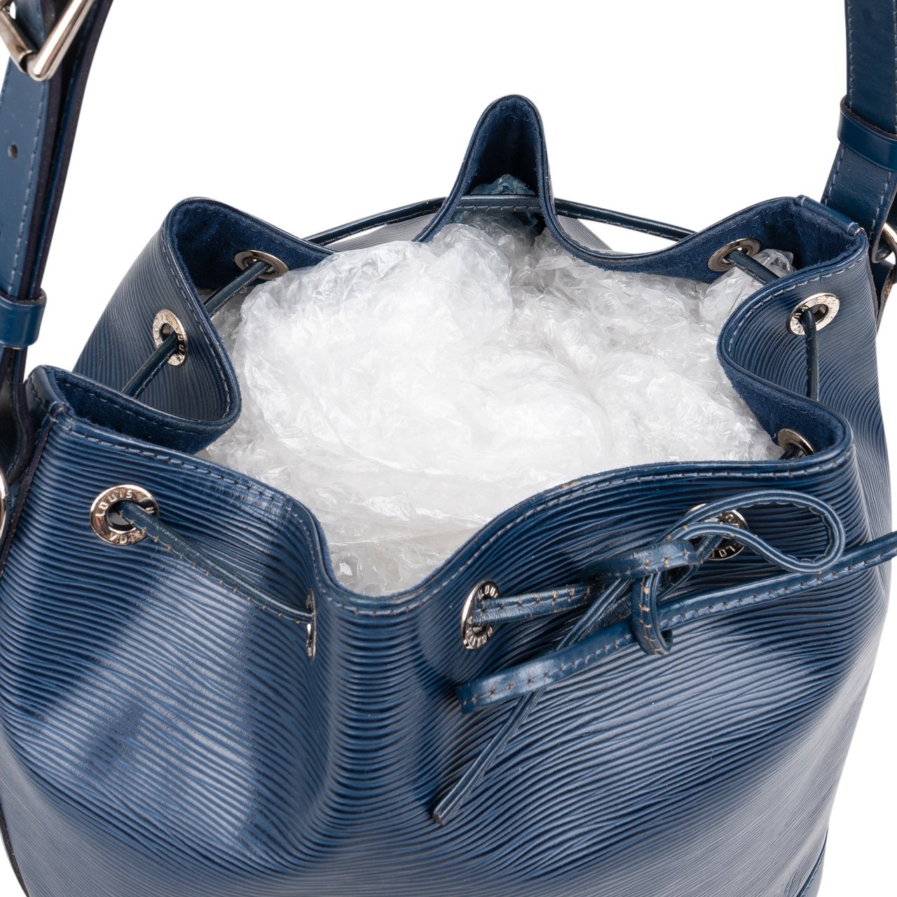 Louis Vuitton Louis Vuitton Bleu Epi Leather Sac Noe Petit Shoulder Bag Blauw