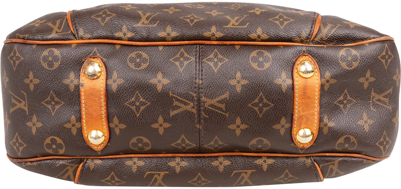 Louis Vuitton Louis Vuitton Canvas Monogram Galliera PM Handbag Bruin