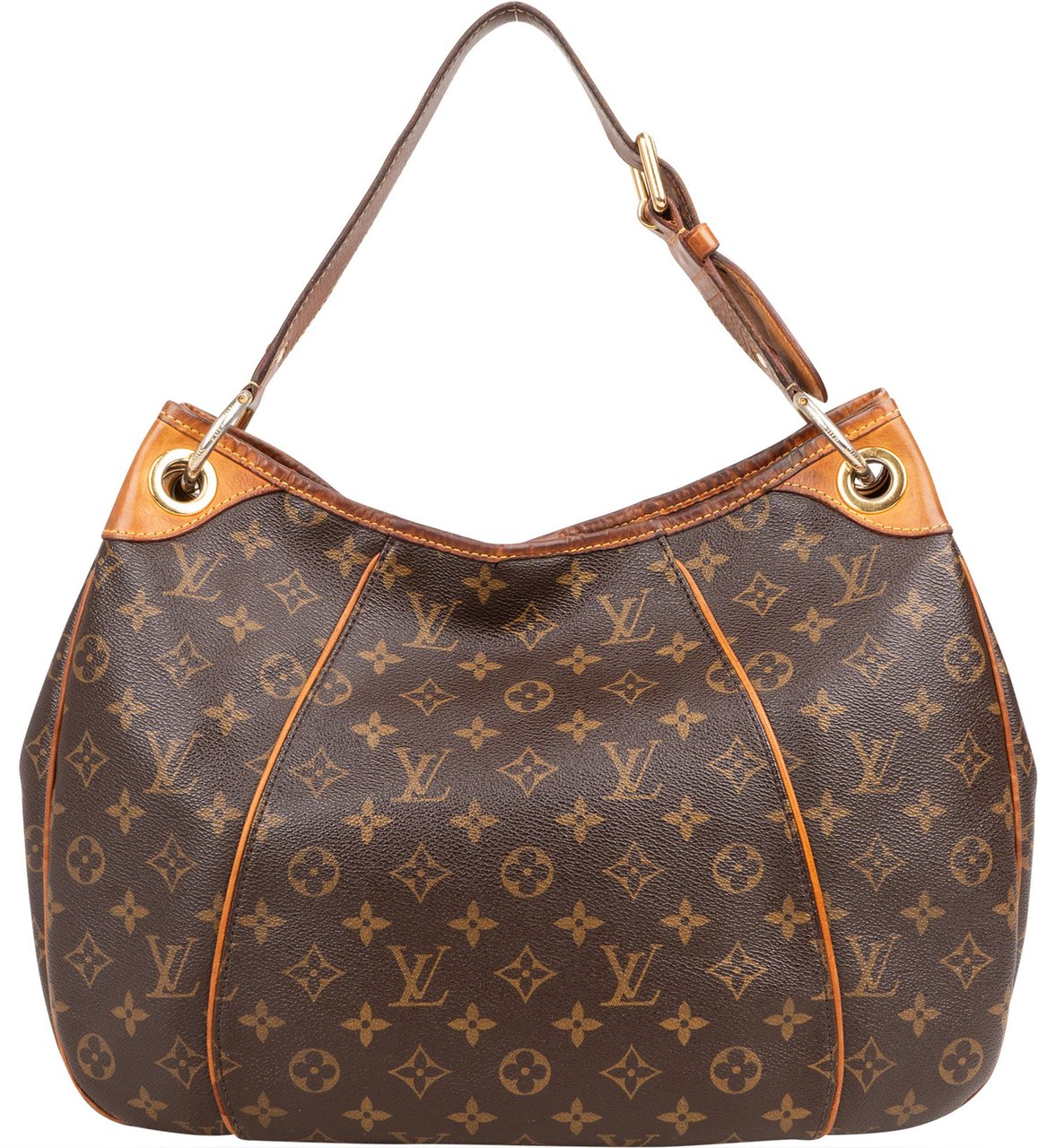 Louis Vuitton Louis Vuitton Canvas Monogram Galliera PM Handbag Bruin