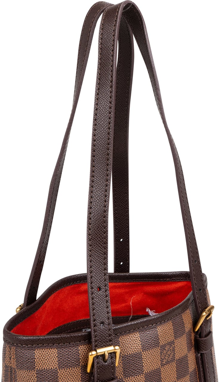 Louis Vuitton Louis Vuitton Damier Ebene Monogram Bucket Bag PM Handbag Bruin