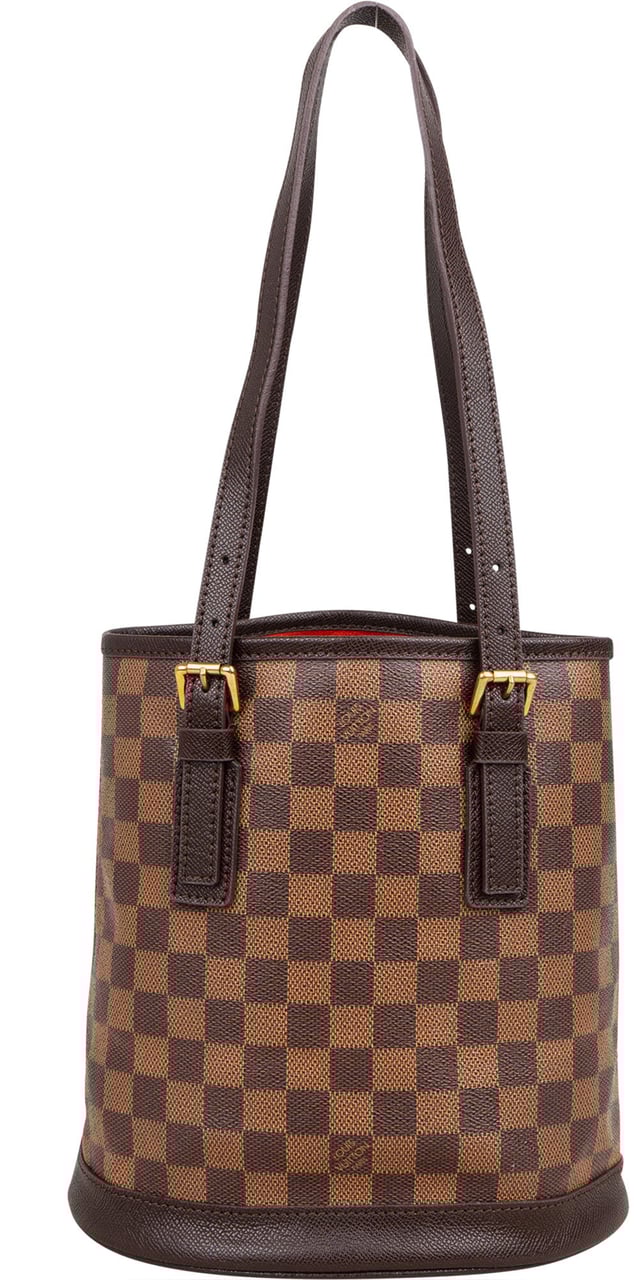 Louis Vuitton Louis Vuitton Damier Ebene Monogram Bucket Bag PM Handbag Bruin