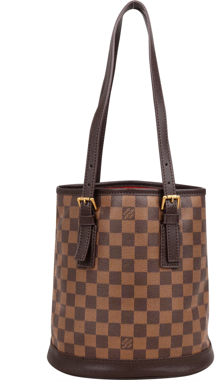 Louis Vuitton Louis Vuitton Damier Ebene Monogram Bucket Bag PM Handbag Bruin