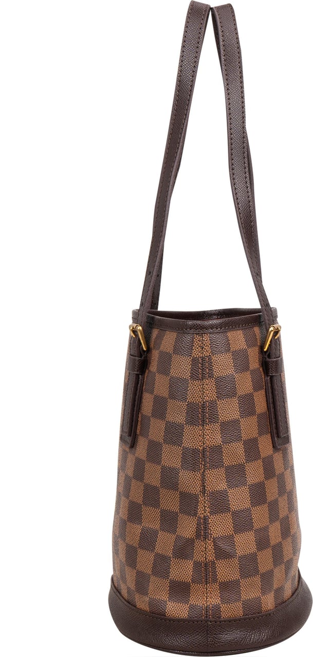 Louis Vuitton Louis Vuitton Damier Ebene Monogram Bucket Bag PM Handbag Bruin