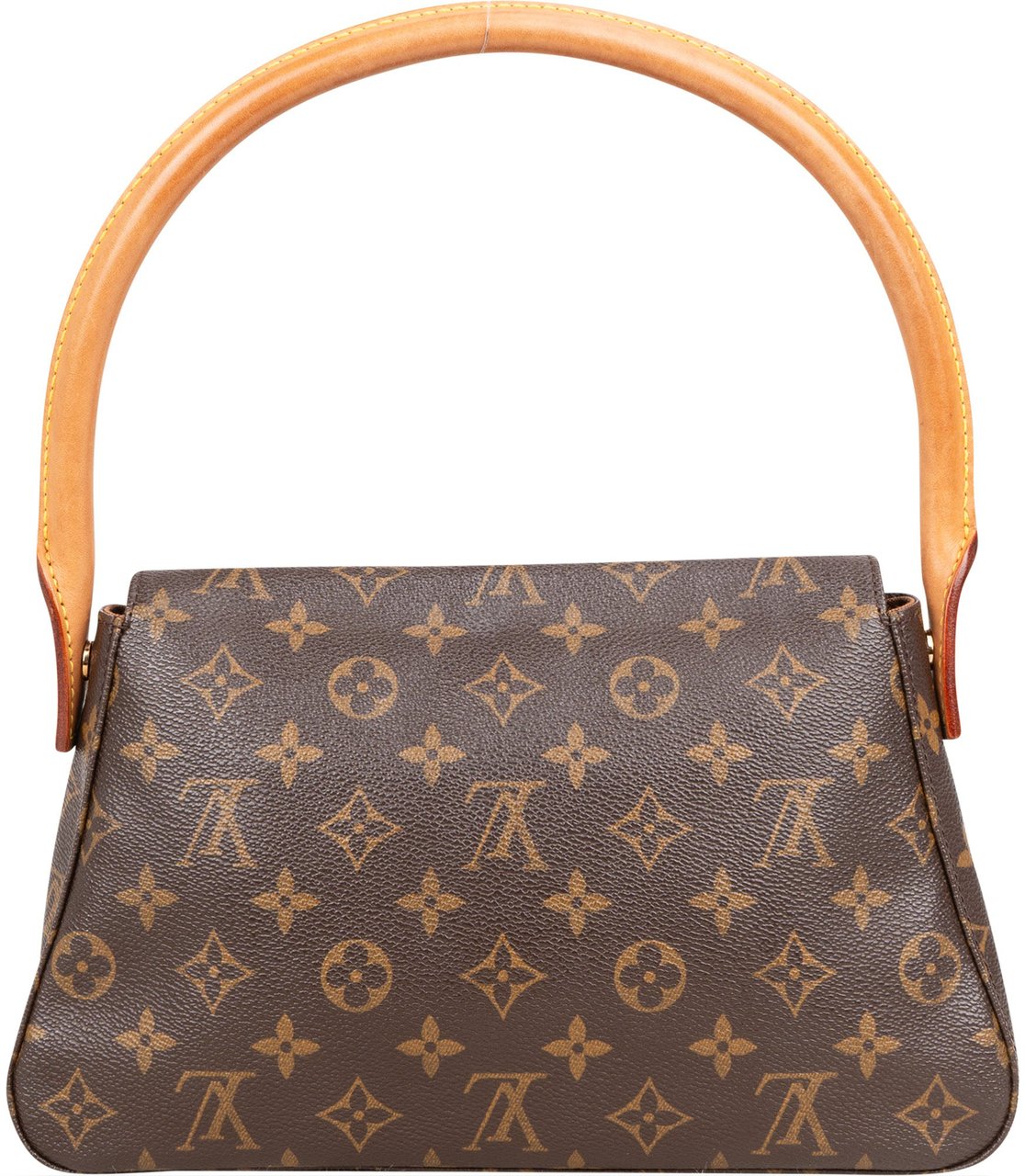 Louis Vuitton Louis Vuitton Canvas Monogram Looping PM Handbag Bruin