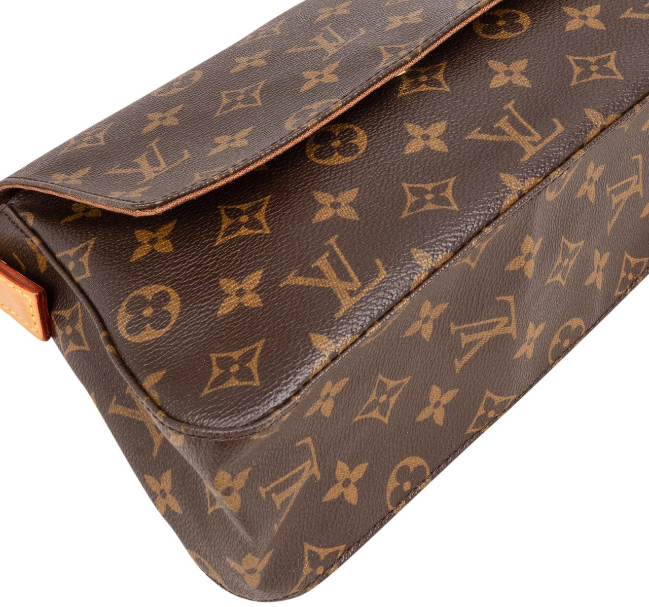 Louis Vuitton Louis Vuitton Canvas Monogram Looping PM Handbag Bruin