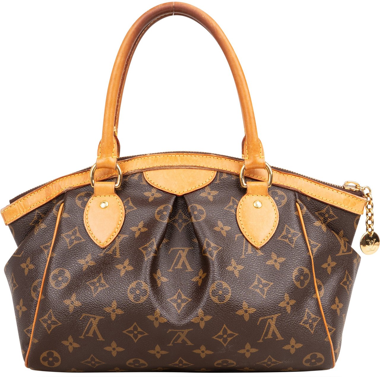 Louis Vuitton Louis Vuitton Canvas Monogram Tivoli PM Handbag Bruin