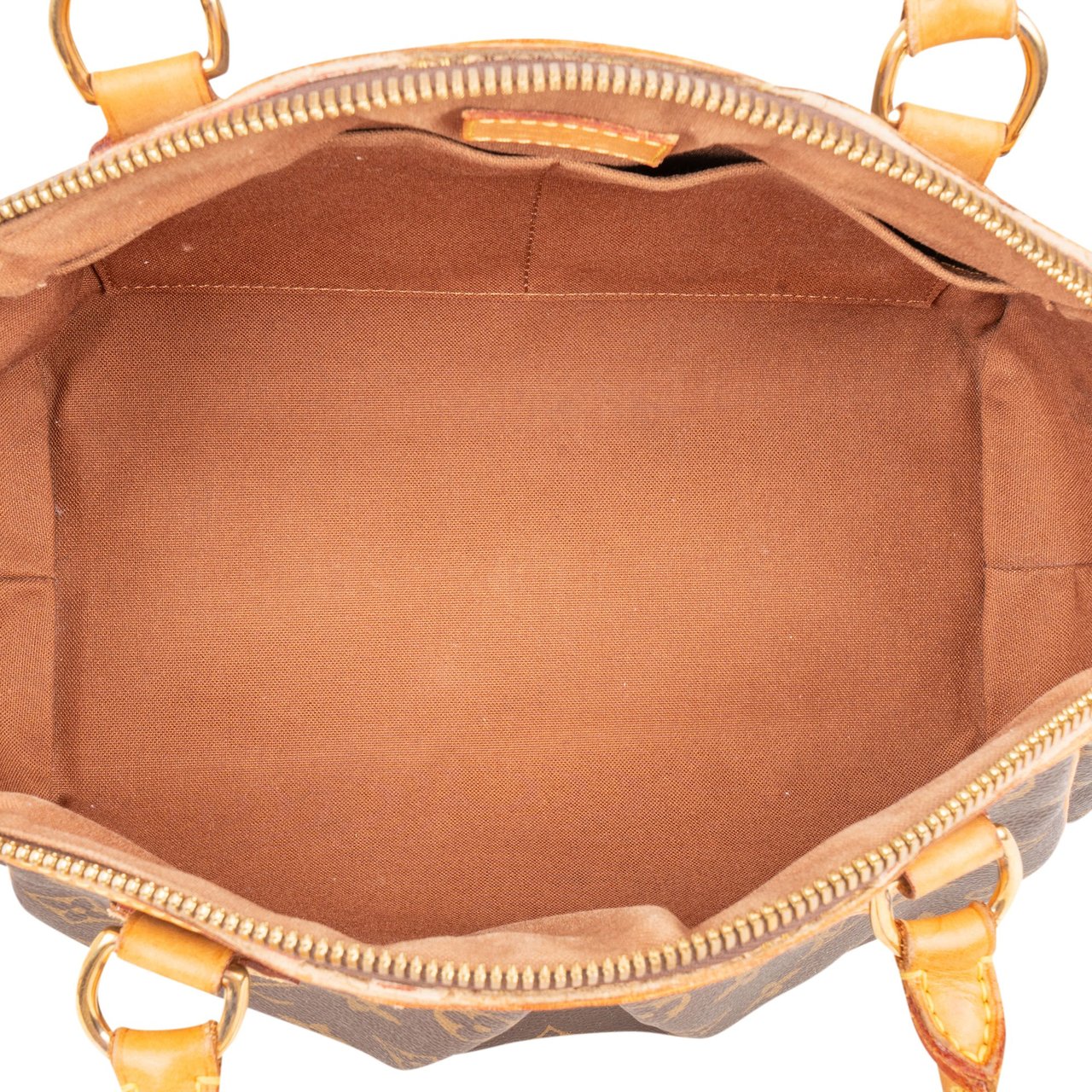 Louis Vuitton Louis Vuitton Canvas Monogram Tivoli PM Handbag Bruin