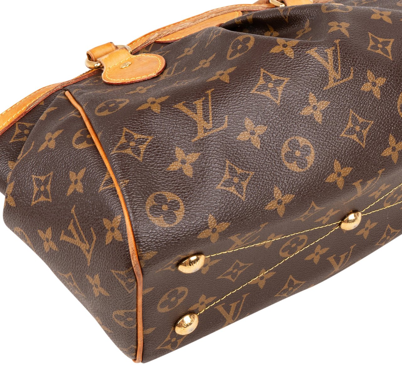 Louis Vuitton Louis Vuitton Canvas Monogram Tivoli PM Handbag Bruin