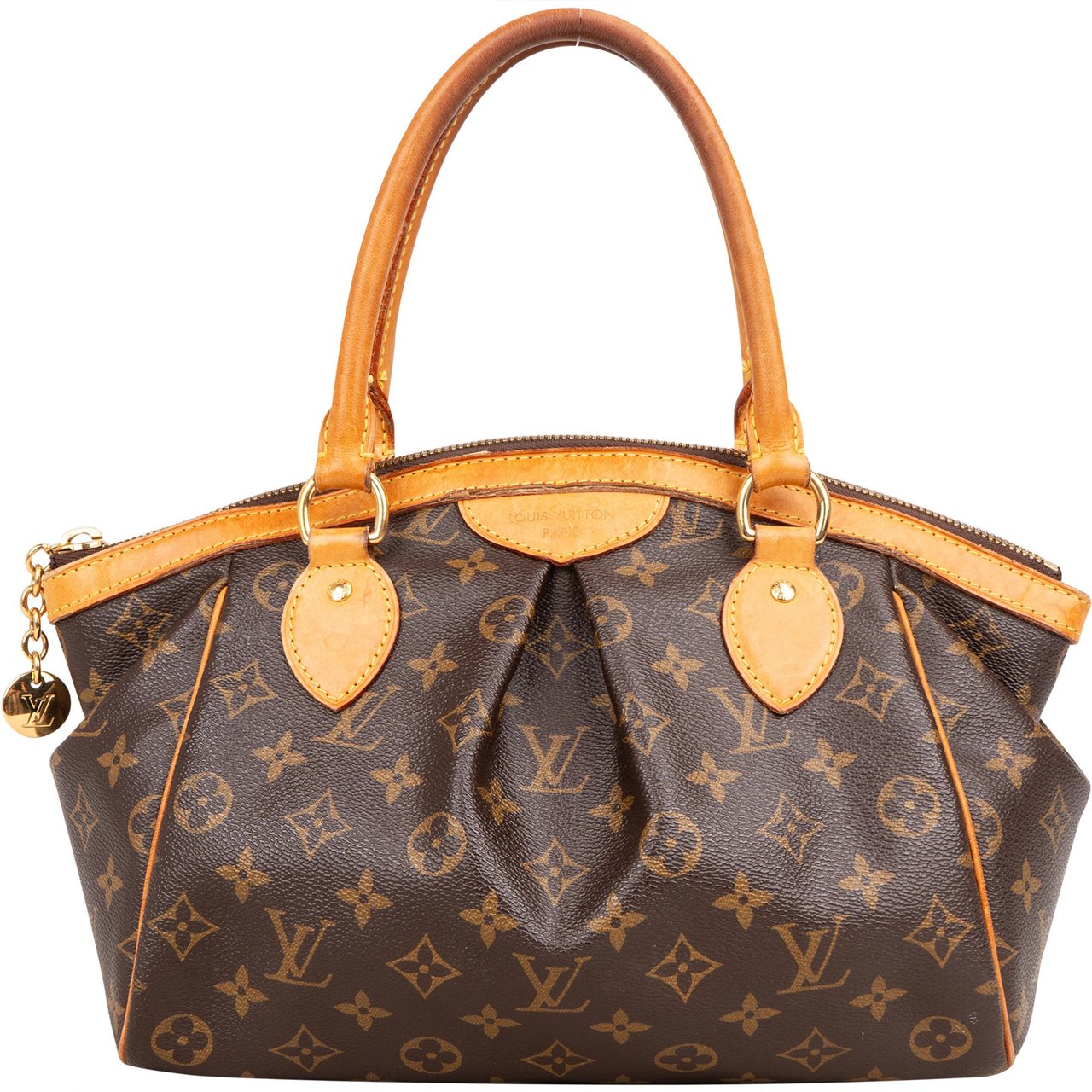 Louis Vuitton Louis Vuitton Canvas Monogram Tivoli PM Handbag Bruin