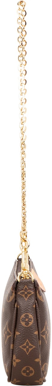 Louis Vuitton Louis Vuitton Canvas Monogram Pochette Accessoire Shoulder Bag Bruin