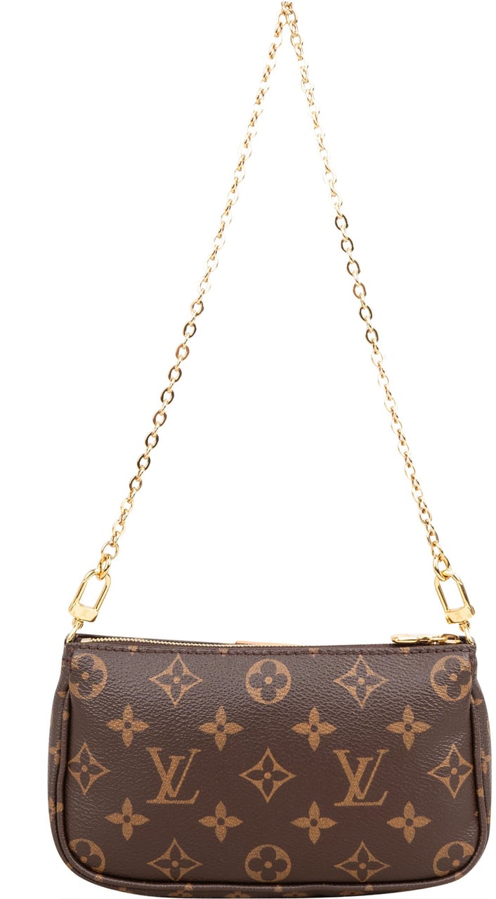 Louis Vuitton Louis Vuitton Canvas Monogram Pochette Accessoire Shoulder Bag Bruin