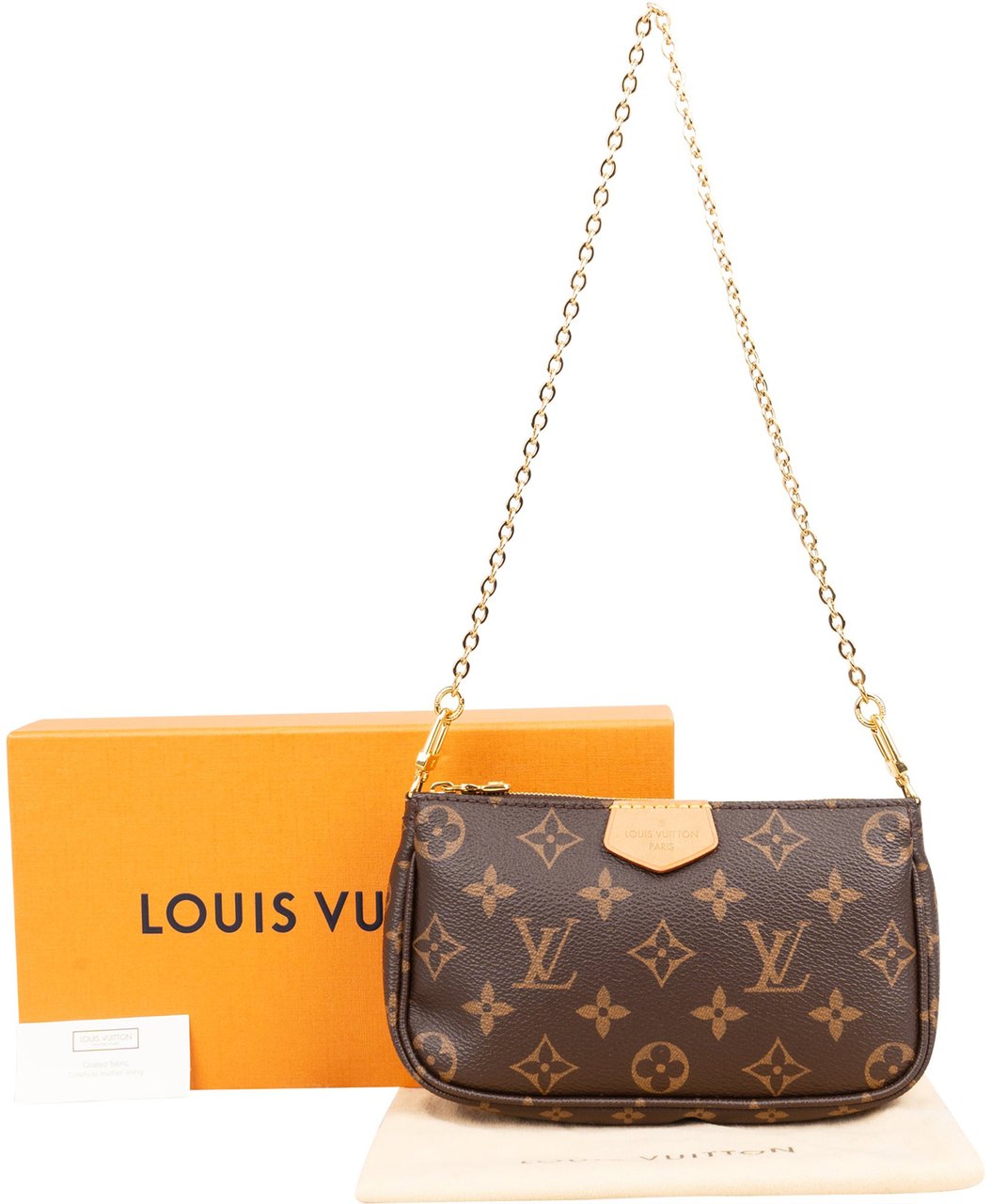 Louis Vuitton Louis Vuitton Canvas Monogram Pochette Accessoire Shoulder Bag Bruin