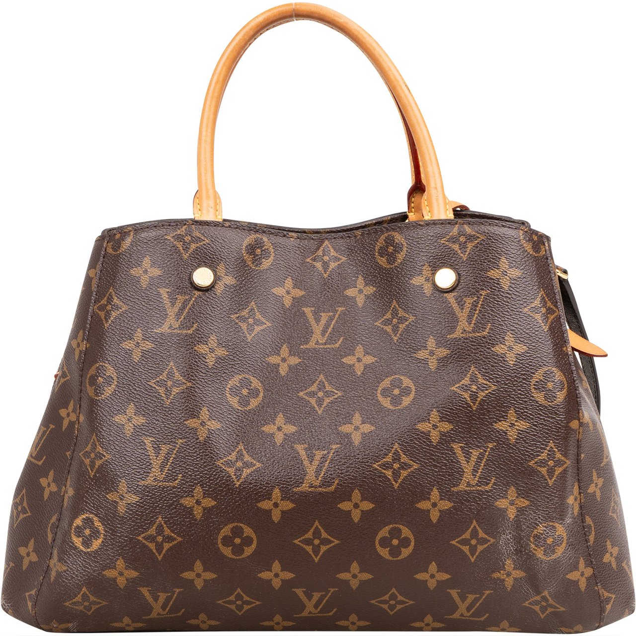 Louis Vuitton Louis Vuitton Canvas Monogram Montaigne MM Handbag Bruin