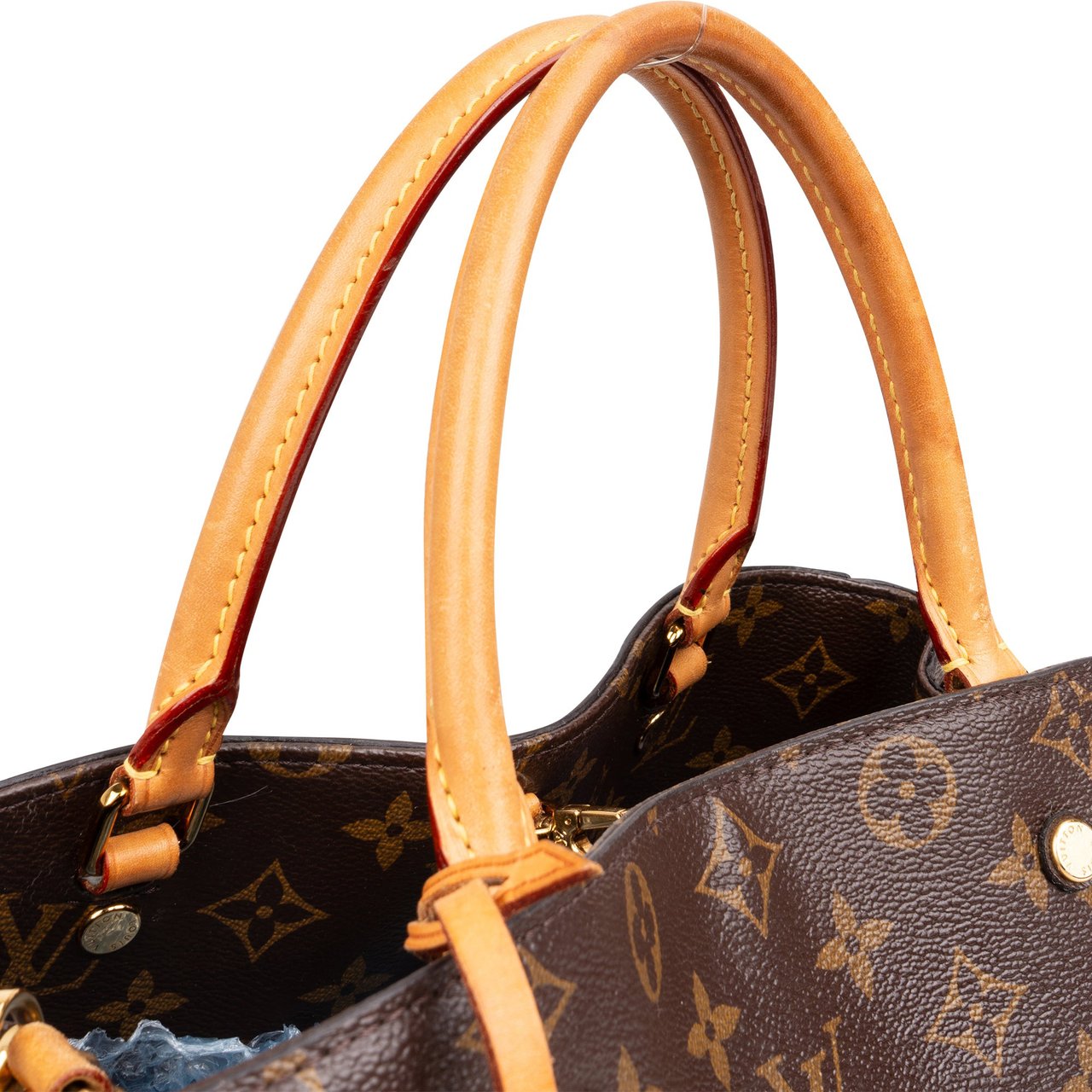 Louis Vuitton Louis Vuitton Canvas Monogram Montaigne MM Handbag Bruin