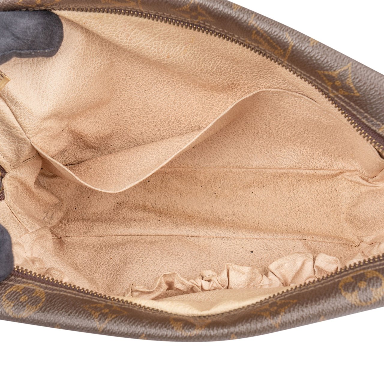 Louis Vuitton Louis Vuitton Canvas Monogram Trousse Toilette 28 Clutch Bruin