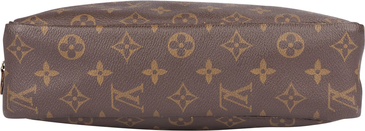 Louis Vuitton Louis Vuitton Canvas Monogram Trousse Toilette 28 Clutch Bruin