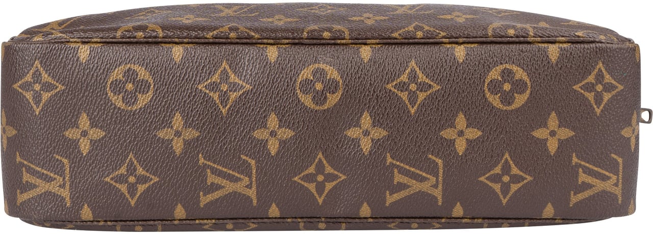 Louis Vuitton Louis Vuitton Canvas Monogram Trousse Toilette 28 Clutch Bruin