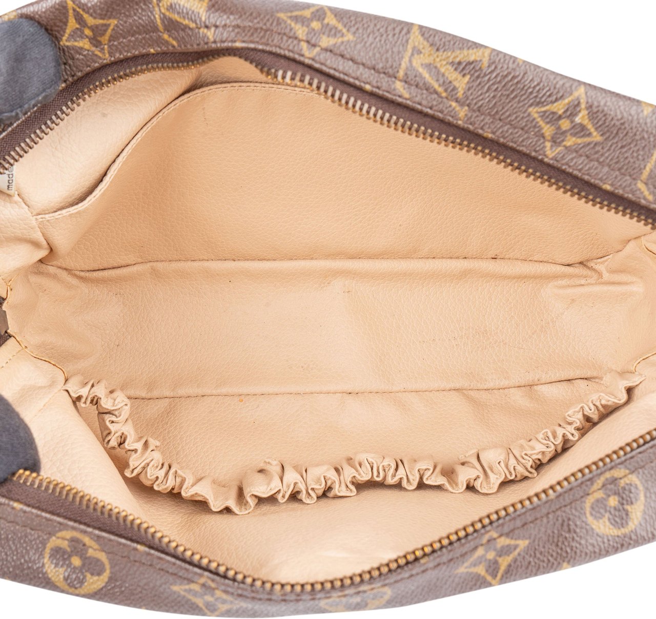Louis Vuitton Louis Vuitton Canvas Monogram Trousse Toilette 28 Clutch Bruin