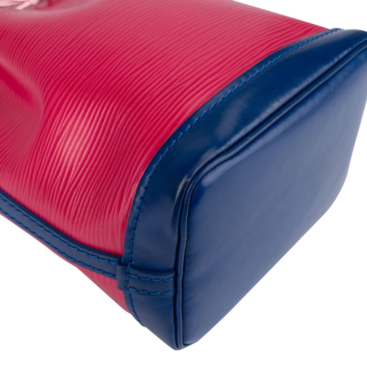 Louis Vuitton Louis Vuitton Tricolor Epi Leather Nano Noe Crossbody Bag Rood