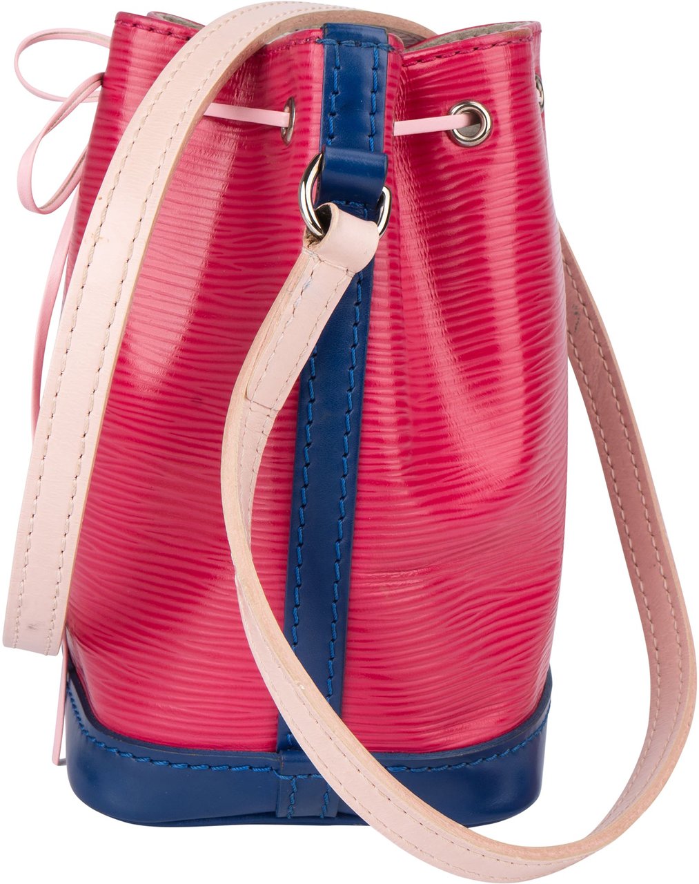 Louis Vuitton Louis Vuitton Tricolor Epi Leather Nano Noe Crossbody Bag Rood