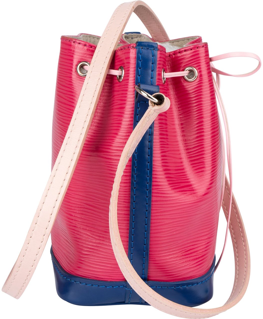 Louis Vuitton Louis Vuitton Tricolor Epi Leather Nano Noe Crossbody Bag Rood