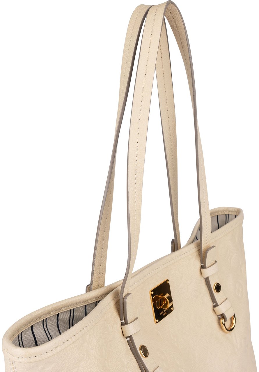 Louis Vuitton Louis Vuitton Empreinte Leather Monogram Citadine PM Handbag Wit