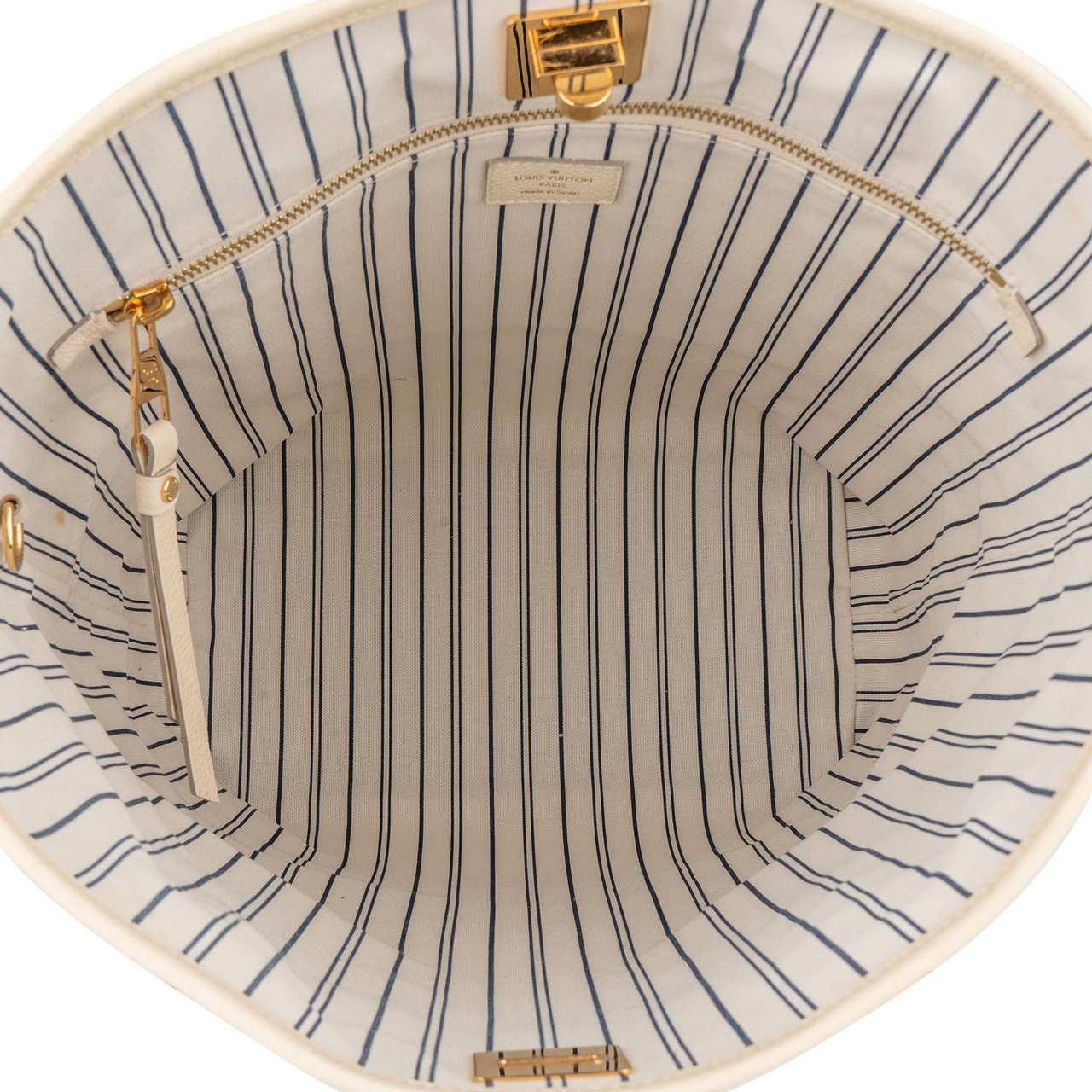 Louis Vuitton Louis Vuitton Empreinte Leather Monogram Citadine PM Handbag Wit